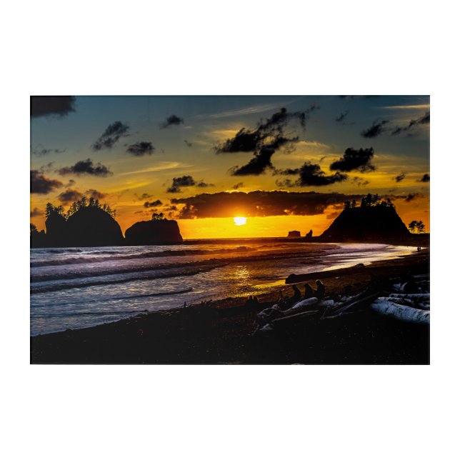 La Push Sunset Acrylic Print (Front)