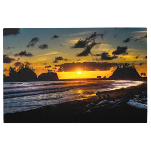 La Push Sunset Metal Print