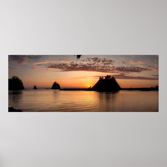 La Push, Washington. Panorama Poster (Front)