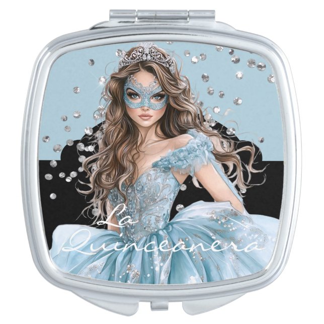 La Quinceanera  Compact Mirror (Front)