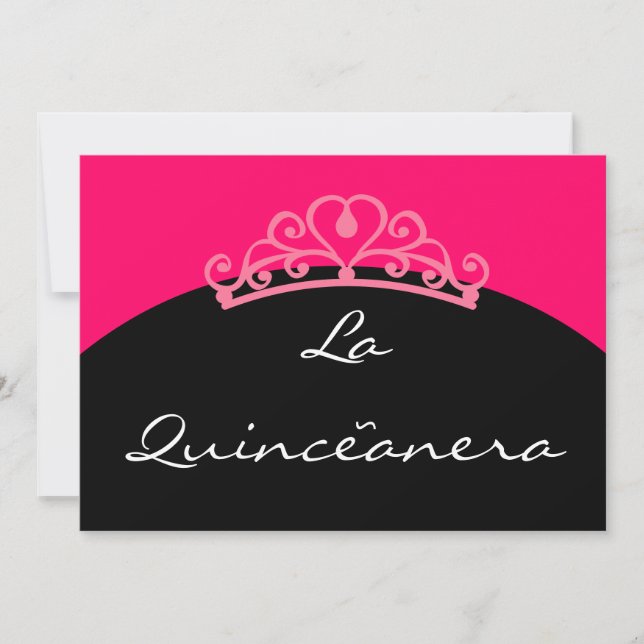 La Quinceanera Invitation (Front)