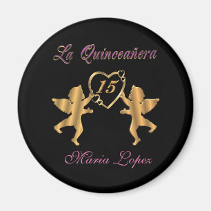La quinceanera magnet gift for Party Favor