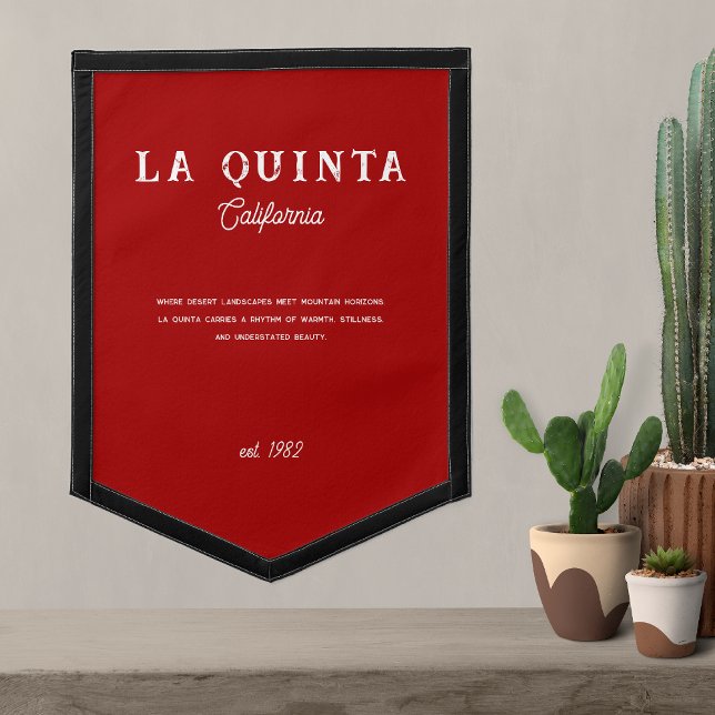 La Quinta California City Pennant Wall Decor (Creator Uploaded)