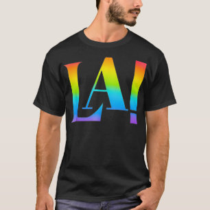 La Rainbow Code I'm Gay  Men Boyfriend LGBT Pride  T-Shirt