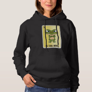 La Rana Muino Mexican Slang Lottery Bingo Cards Hoodie