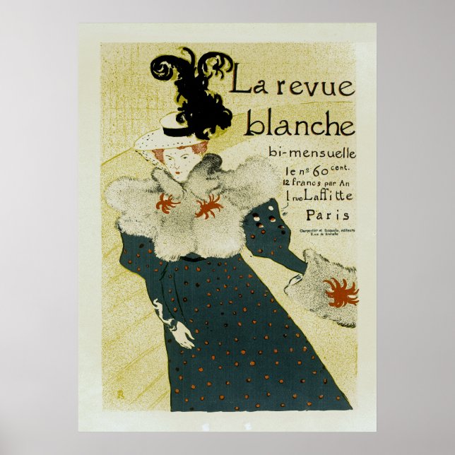 La Revue Balnche Poster (Front)