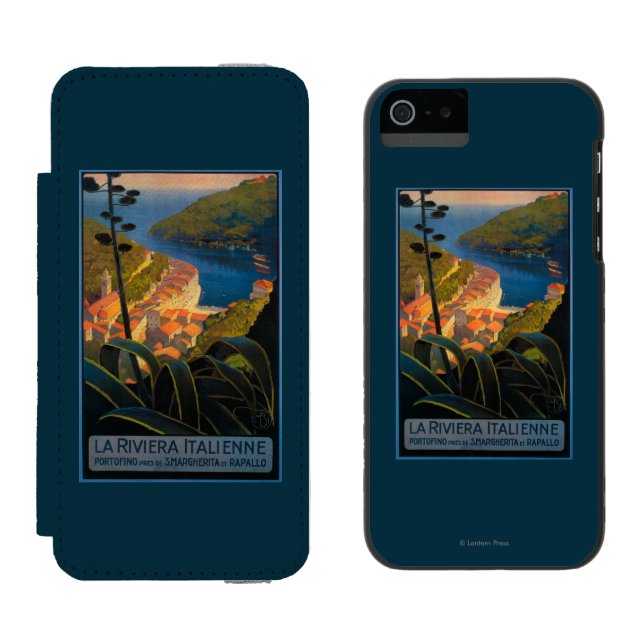 La Riviera Italienne Incipio iPhone Wallet Case (Side by Side)