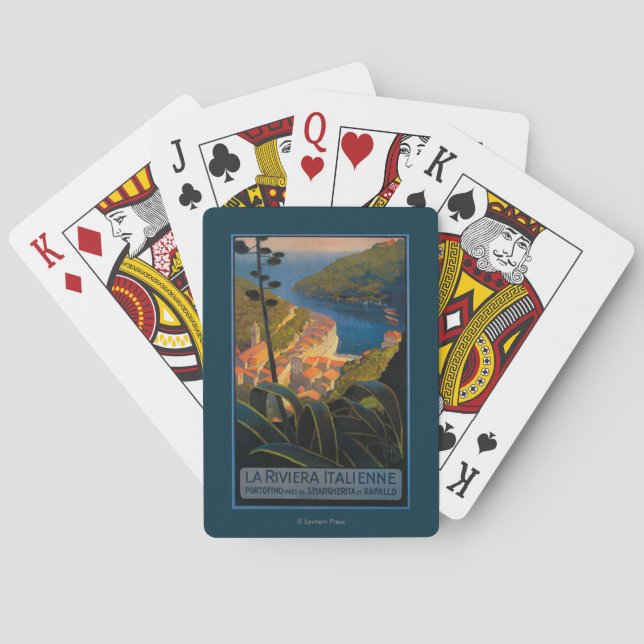 La Riviera Italienne Poker Cards (Back)