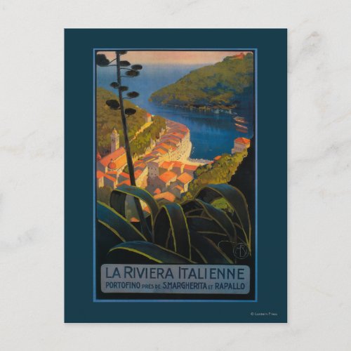 La Riviera Italienne Postcard
