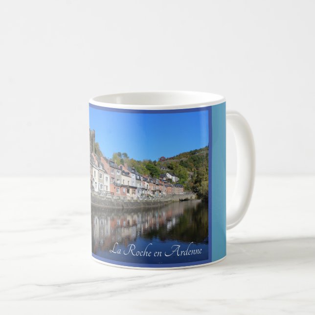 La Roche en Ardenne View, Belgium Coffee Mug (Front Right)