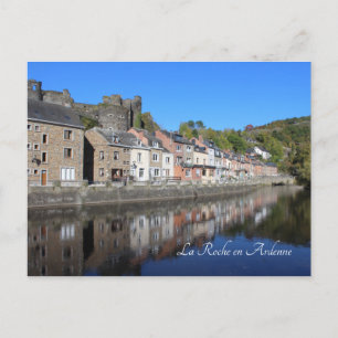 La Roche en Ardenne View, Belgium Postcard