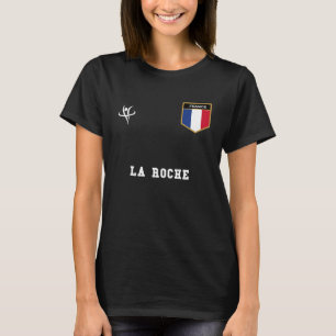 LA ROCHE France Vintage Sports T-Shirt