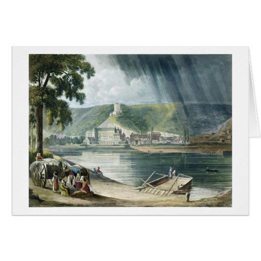La Roche, from 'Views on the Seine', engraved by T (Front Horizontal)