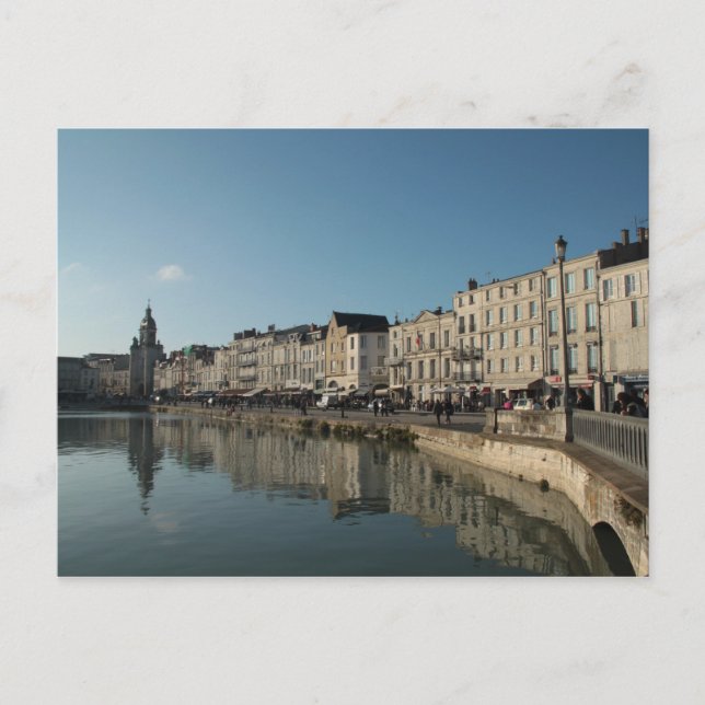 La Rochelle - a Winters Day Postcard (Front)