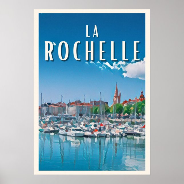 La Rochelle Photo Vintage  Poster (Front)