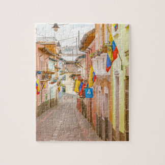 La Ronda Street Quito Ecuador Jigsaw Puzzle