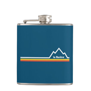 La Rosière France Flask