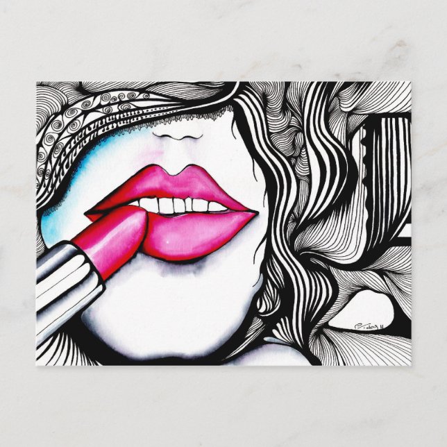 La Rouge Postcard (Front)