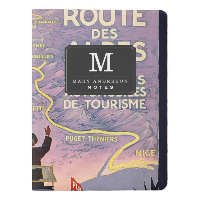 La route des Alpes Extra Large Moleskine Notebook (Front)