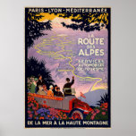 La Route Des Alpes Poster at Zazzle