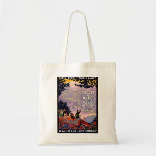 La route des Alpes Tote Bag