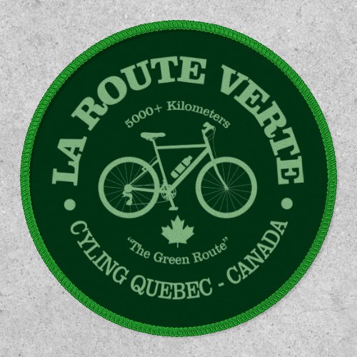 La Route Verte cycling  Patch