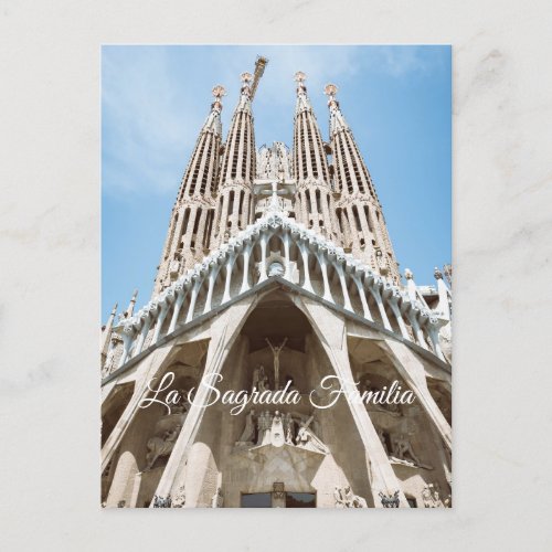 La Sagrada Familia Barcelona Postcard