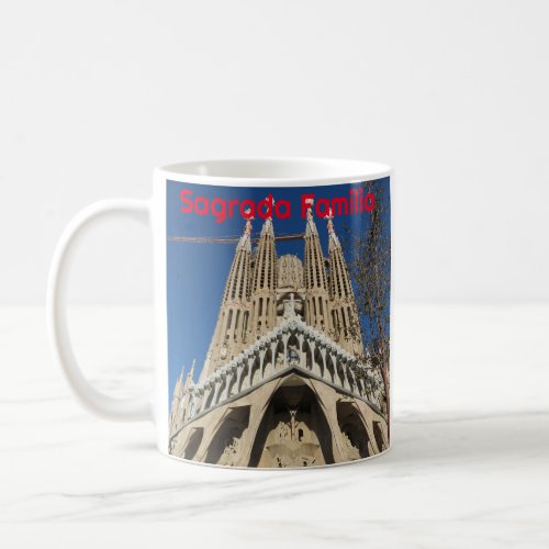 La Sagrada Famlia Barcelona Spain 3560 Coffee Mug