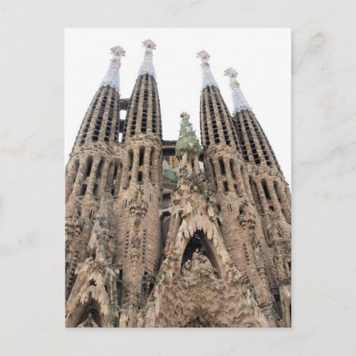 La Sagrada Familia _ Barcelona Spain Postcard
