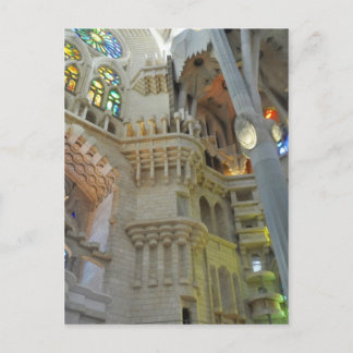 La Sagrada Familia Church Postcard