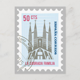 La Sagrada Familia Postcard