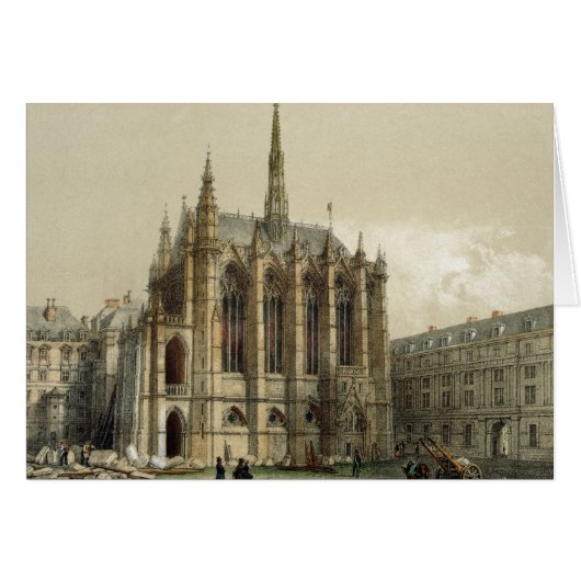 La Sainte Chapelle, Paris (Front Horizontal)