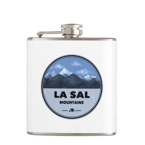 La Sal Mountains Utah Camping Flask