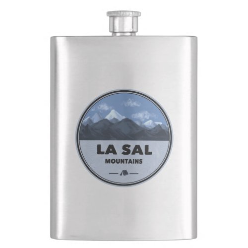 La Sal Mountains Utah Camping Flask