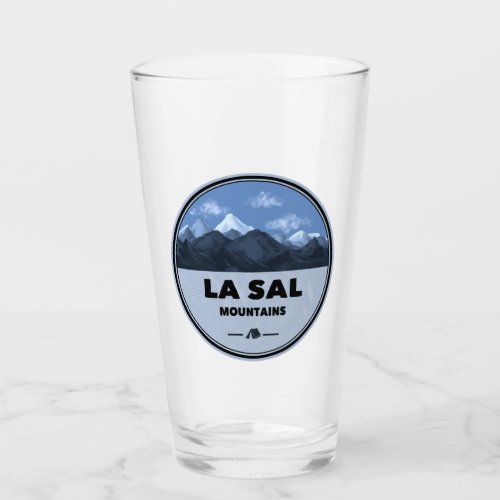 La Sal Mountains Utah Camping Glass
