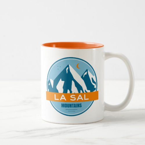 La Sal Mountains Utah Two_Tone Coffee Mug