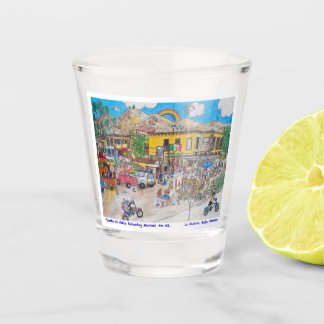La Salina Cantina shot glass