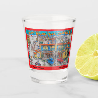 La Salina shot glass