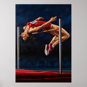 LA SAUTEUSE EN HAUTEUR (The High Jumper) Poster