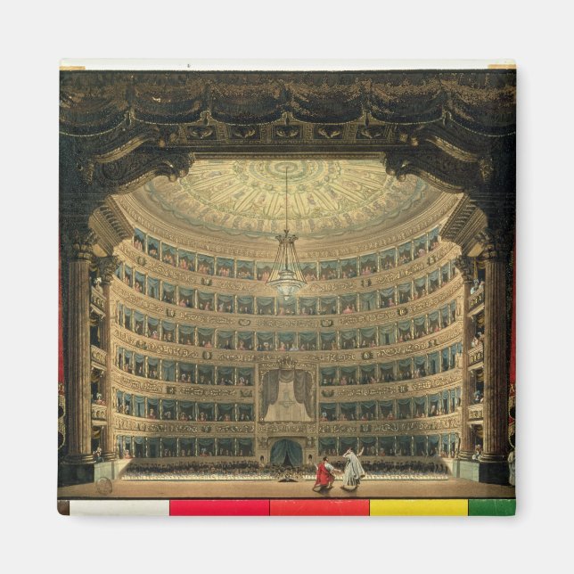 La Scala, Milan, during a performance Magnet (Front)
