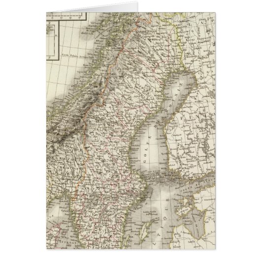 La Scandinavie - Scandinavia Cards (Front)
