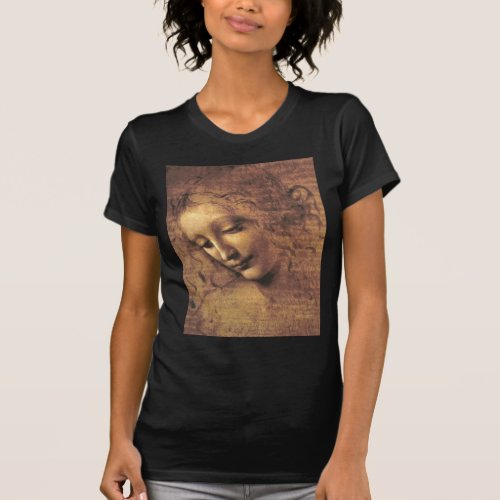 La Scapigliata by Leonardo da Vinci T_Shirt