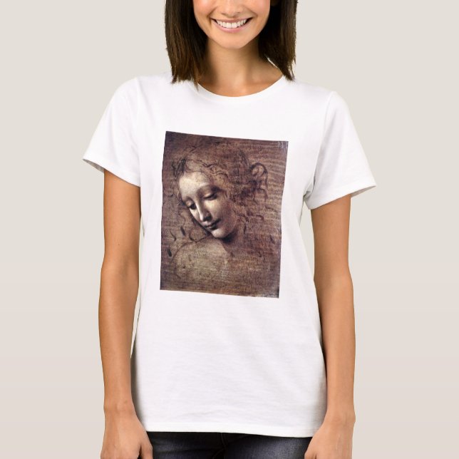 La Scapigliata - da Vinci - c1508 T-Shirt (Front)