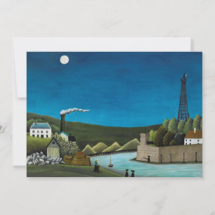 La Seine a Suresnes by Henri Rousseau, Vintage Art