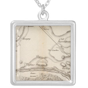 La Seine, l'Oise Silver Plated Necklace