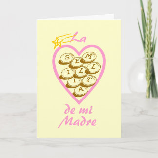 La Semillita de Mi Madre Letterpress Thank You Card