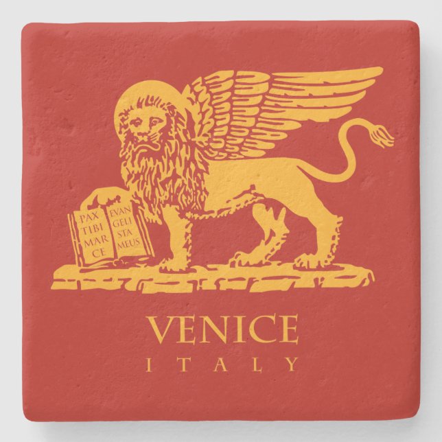 La Serenissima Stone Coaster (Front)