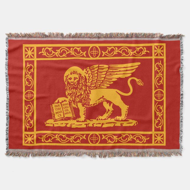 La Serenissima Throw Blanket (Front)