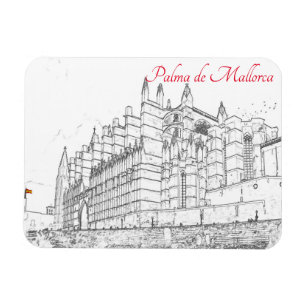 La Seu, the Cathedral of Palma de Mallorca - Spain Magnet