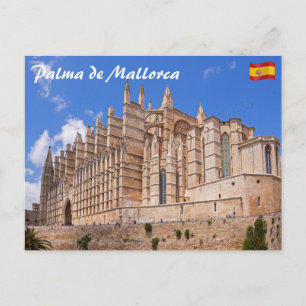 La Seu, the Cathedral of Palma de Mallorca - Spain Postcard